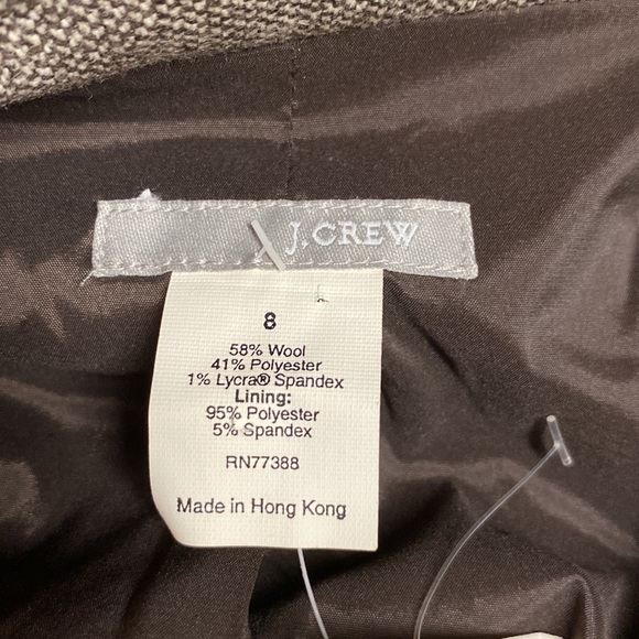 BNWT J. Crew neutrals godet skirted neutrals suit - Picture 5 of 8